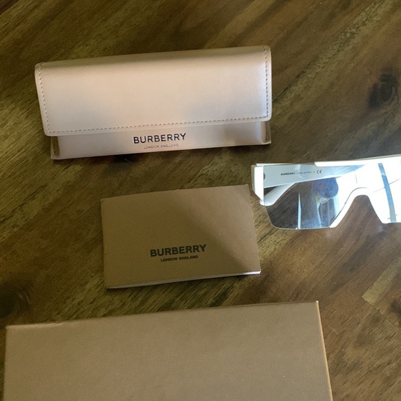 White Burberry Shades - Picture 5 of 5